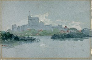Windsor Kalesi, İngiltere, 1905. by Cass Gilbert