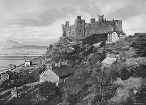 Harlech Kalesi, c1896