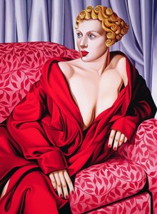 kırmızı kimono by Catherine Abel