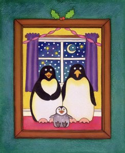 Penguen Ailesi Noeli, 1997 by Cathy Baxter