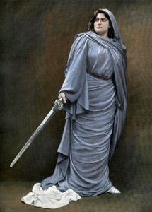 Fransız soprano Lucienne Breval (1869-1935), Paris