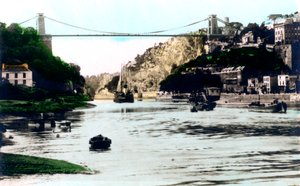 Clifton Asma Köprüsü, Bristol, 1926.