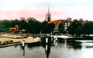 Thames Nehri, Marlow, Buckinghamshire, 1926.