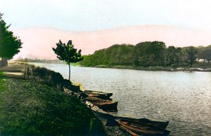 Tyne Nehri, Hexham, Northumberland, 1926.