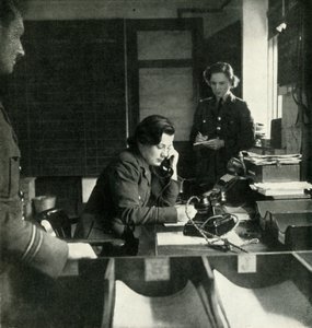 Bir İstasyon İstihbarat Odası, c1943. by Cecil Beaton