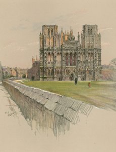 Wells Katedrali by Cecil Charles Windsor Aldin