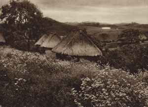 Meksika: Cihuapam, İşçi Kulübeleri (s/b fotoğraf)