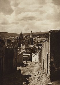 Meksika: Zacatecas (s/b fotoğraf)