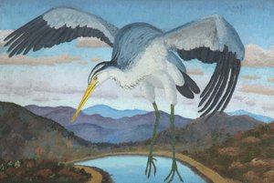 Balıkçıl by Cedric Morris