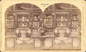Çin Mahkemesinin Görünümü, Ana Bina, Yüzüncü Yıl Sergisi, Philadelphia by Centennial Photographic Co.
