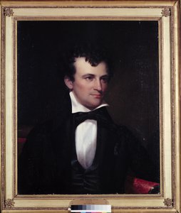 John Howard Payne tuval üzerine yağlı boya by Cephas Giovanni Thompson