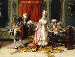 Leydi Hazretleri için çiçekler, 1875