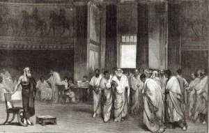 Appius Claudius, Senato