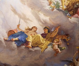 İtalya Alegorisinden detay, Cesare Mariani