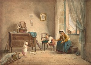 İlk Adım, 19. yüzyıl. by Cesare Provaggi