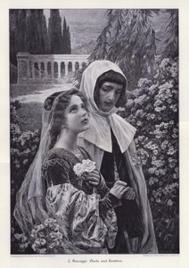 Dante ve Beatrice (gravür)