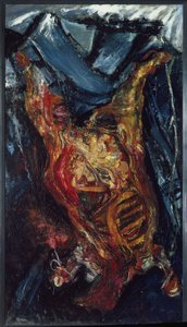 Sığır kabuğu - Boyama Chaim Soutine (1894-1943), tuval üzerine yağlıboya, 202x114 cm by Chaim Soutine
