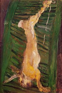 Yeşil panjurlu tavşan, c.1924-25 by Chaim Soutine