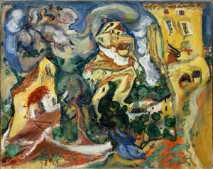 Köy, 1923 civarı. by Chaim Soutine