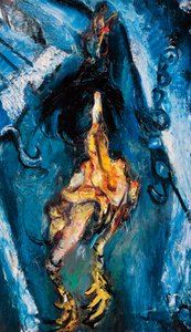 Yırtık tavuk, yaklaşık 1925, Chaim Soutine (1894-1943), tuval üzerine yağlı boya. Fransa, 20. yüzyıl. by Chaim Soutine