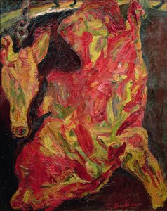 Dana ve Dana Başının Yanı, 1925 by Chaim Soutine