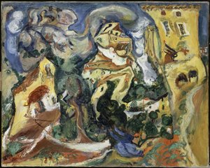 Köy, yaklaşık 1923 by Chaim Soutine