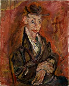Yuvarlak gözlü kadın by Chaim Soutine