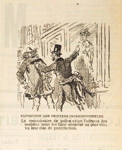 Polis komiseri, gömmek için modellerin adresini istiyor..., 1877.