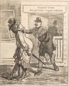 Madam, girmeniz tavsiye edilmez!. Le Charivari, 16 Nisan 1877, 1877.