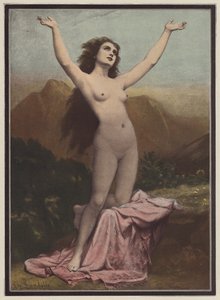 Arzu (renkli taş) by Charles (after) Landelle