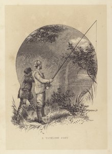 Balık Tutma: Gıdıklanmış Bir Oyuncu (lito) by Charles (after) Whymper