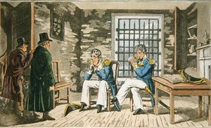 John Mitford (1782-1831) 1818 (renkli aquatint) tarafından yazılan 