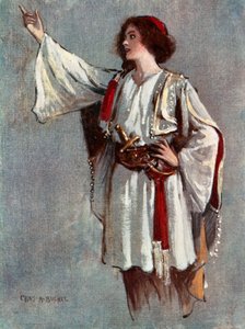 Onikinci Gece: Viyola, Bayan Lily Brayton (renkli taş) by Charles A. Buchel