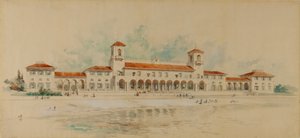 Ana Bina, Richmond Beach Park, Staten Island by Charles Adams Platt