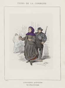 Belediyenin Yaralılarına Vatandaş Dilencisi by Charles Albert d Arnoux Bertall