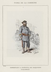 Barikatlar Komutanı ve Mühendisi, Yurttaş Gaillard pere by Charles Albert d Arnoux Bertall