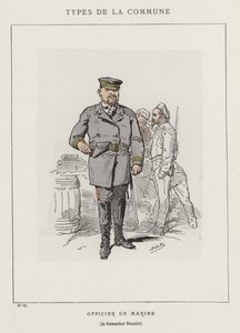 Deniz Subayı, Komutan Durassier by Charles Albert d Arnoux Bertall
