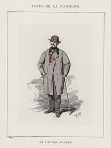 Un Citoyen Delegue  by Charles Albert d Arnoux Bertall