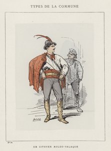 Un Citoyen Moldo-Valaque  by Charles Albert d Arnoux Bertall