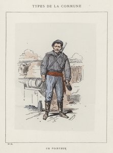 bir işaretçi by Charles Albert d Arnoux Bertall