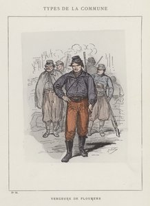 Flourens Yenilmezleri by Charles Albert d Arnoux Bertall
