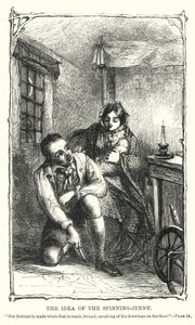 Dönen jenny fikri (gravür) by Charles Altamont Doyle