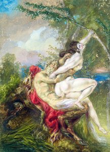 Evrensel Tarihten Jüpiter ve Antiope by Charles Antoine (attr. to) Coypel
