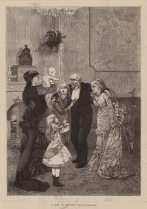 Bir Çift Koltuk Değneği (gravür) by Charles Auguste (1841-1905) (after) Loye