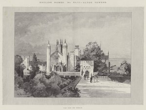 English Homes, Alton Towers, Terastan Görünüm