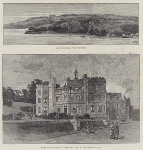 Edgcumbe Dağı Evi by Charles Auguste Loye
