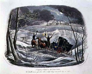 "A Signal of Distres veya The Christmas Visitor", R.G. Reeve (fl.1811-37) pub. Thomas McLean tarafından