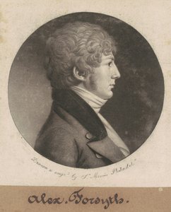 Alexander Forsyth by Charles B. J. Févret de Saint Mémin