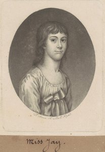 Anne Jay by Charles B. J. Févret de Saint Mémin