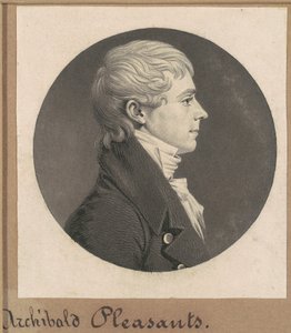 Archibald Hoşlar, Jr. by Charles B. J. Févret de Saint Mémin